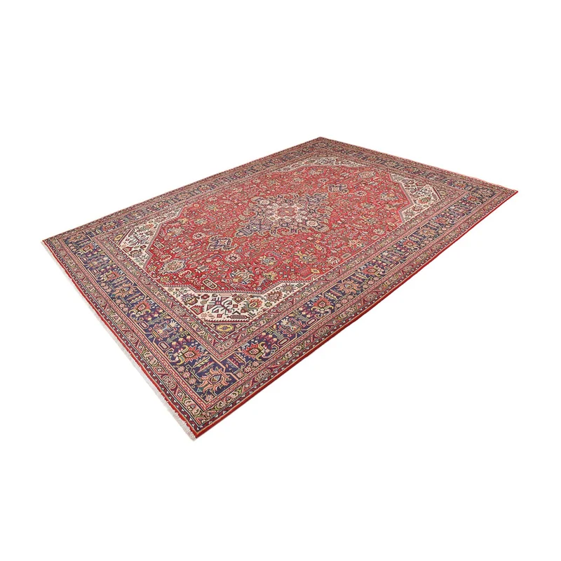 Täbriz Teppich 244x339cm - Perserteppich - rot