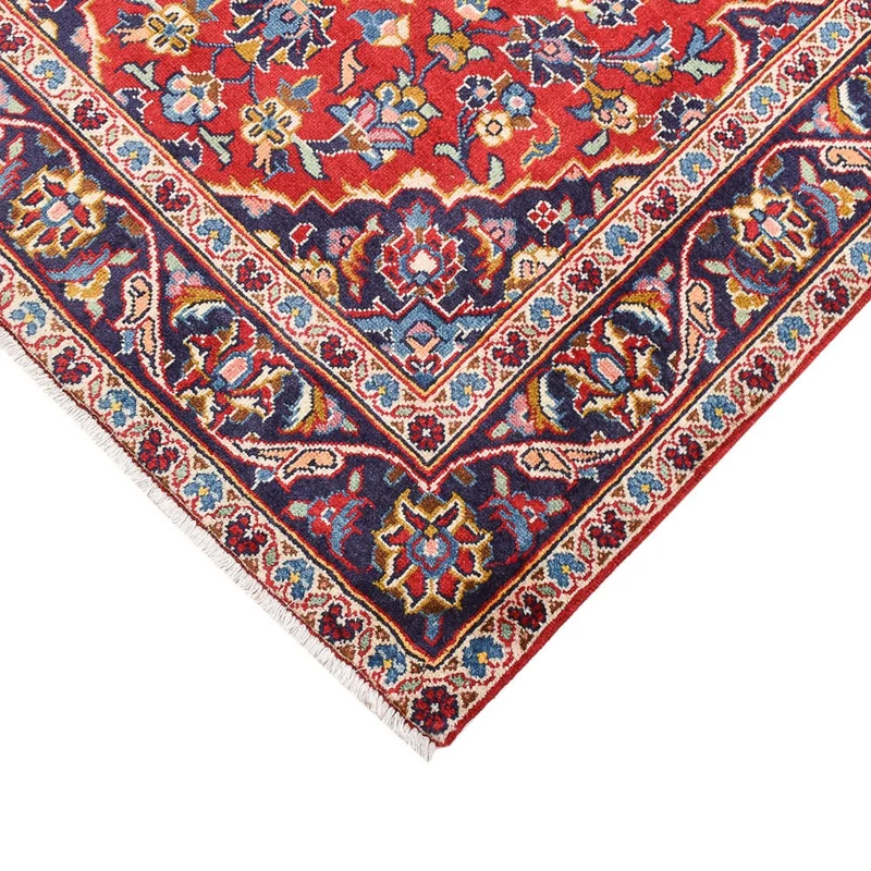 Keshan Teppich 100x150cm - Perserteppich - rot