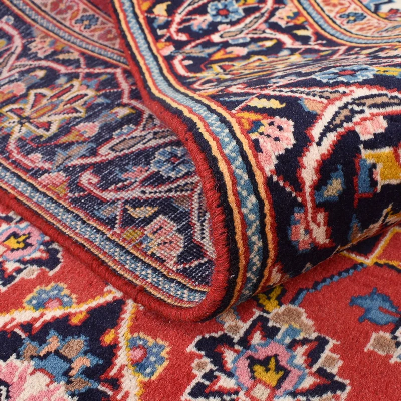 Perserteppich - Keshan - 140 x 235 cm - rot