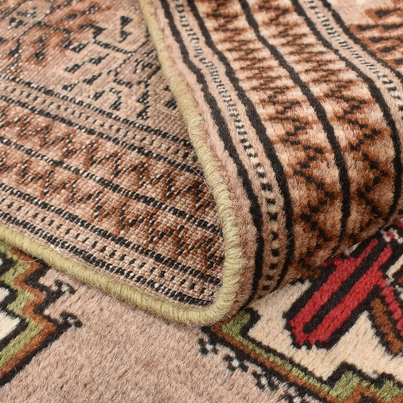 Turkaman Teppich - 134 x 191 cm - sand
