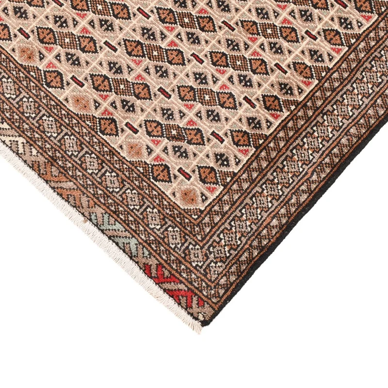 Turkaman Teppich 100x141cm - Orientteppich - sand