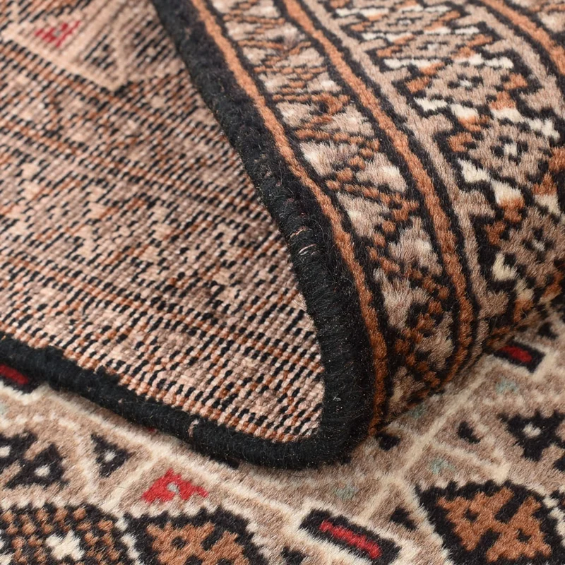 Turkaman Teppich 100x141cm - Orientteppich - sand