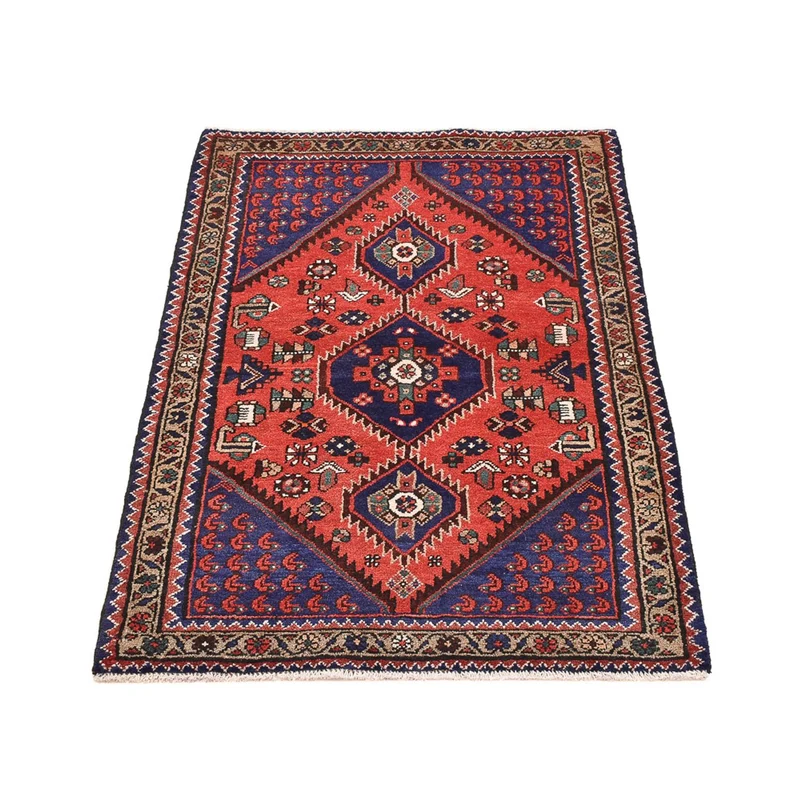 Perserteppich - Nomadic - 97 x 148 cm - mehrfarbig