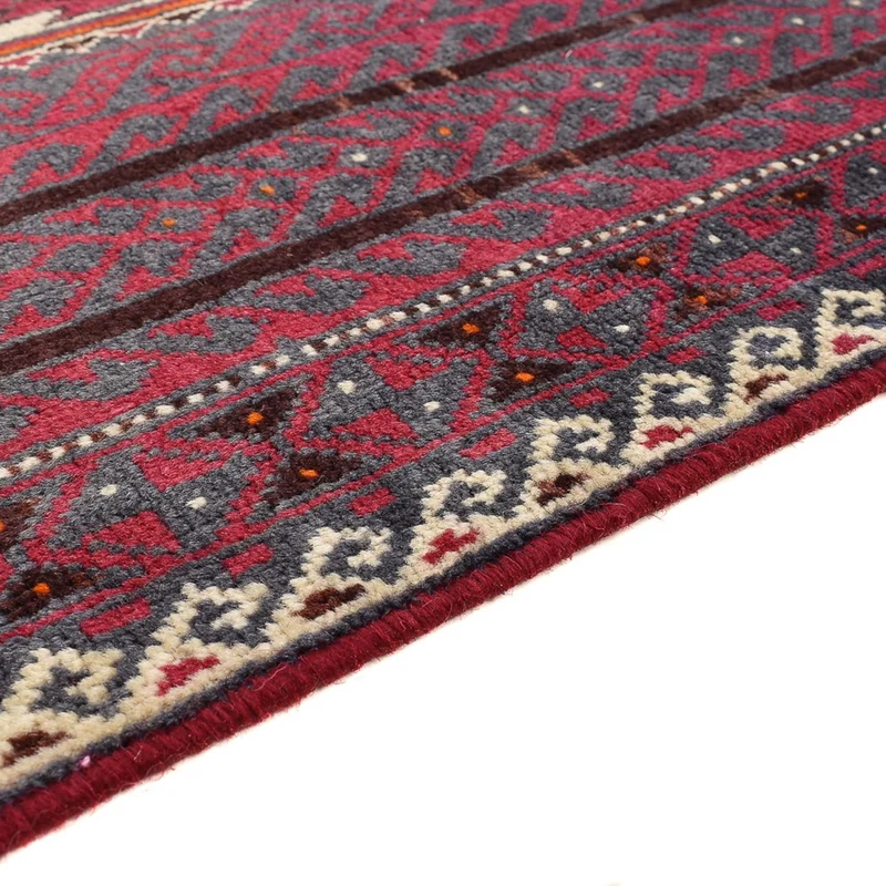 Belutsch Teppich 102x198cm - Orientteppich - lila