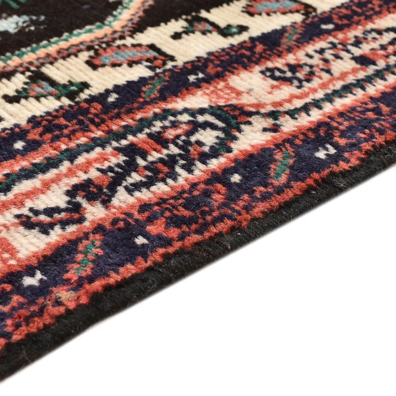 Hamadan Teppich 101x118cm - Perserteppich - mehrfarbig