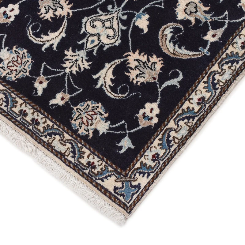 Nain - 12La Teppich 66x138cm - Perserteppich - dunkelblau