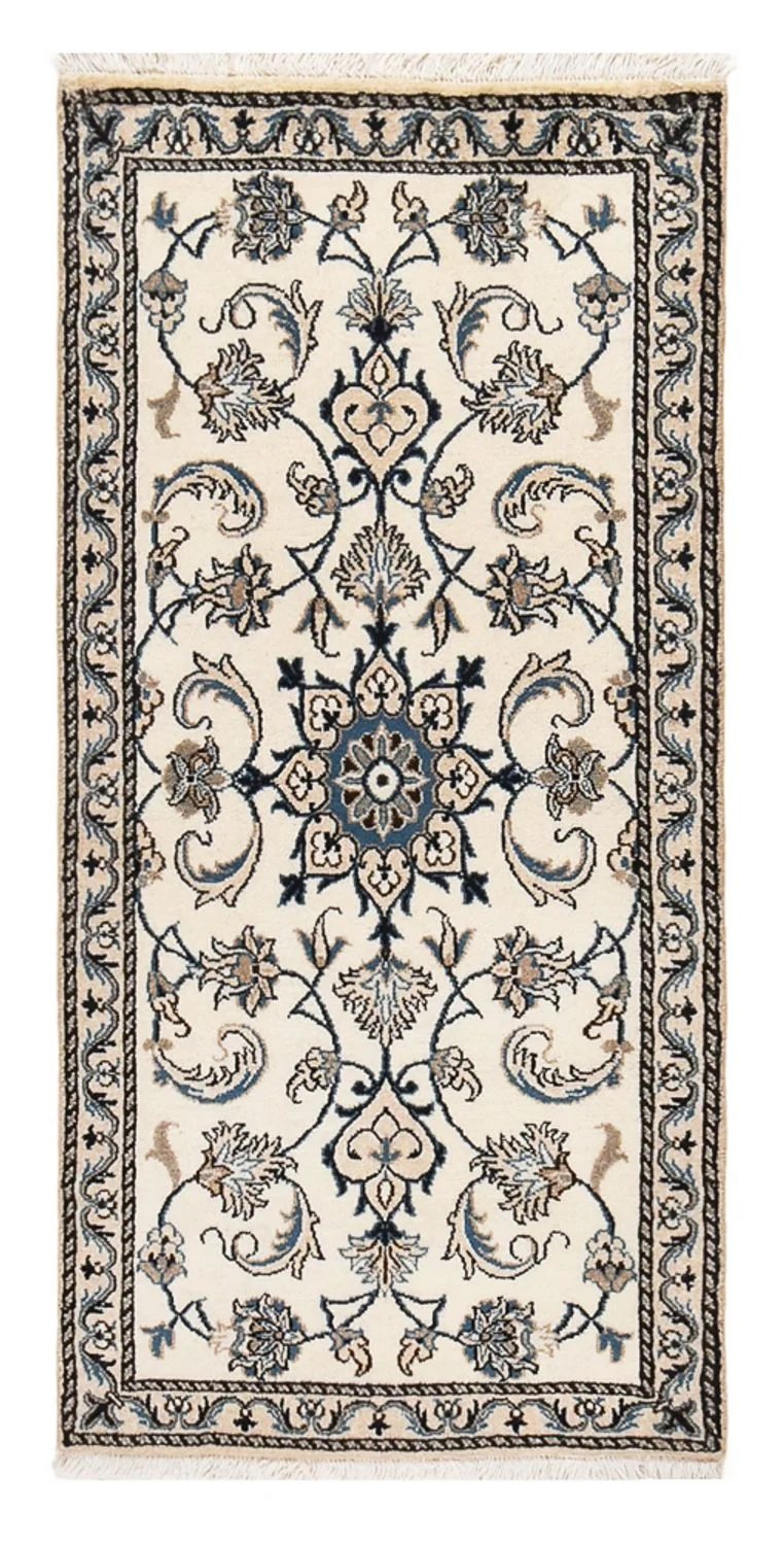 Nain - 12La Teppich 69x140cm - Perserteppich - creme