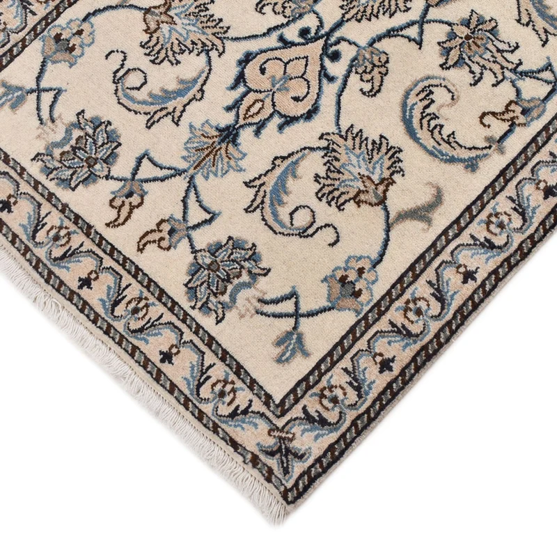Perserteppich - Nain - 69 x 142 cm - creme