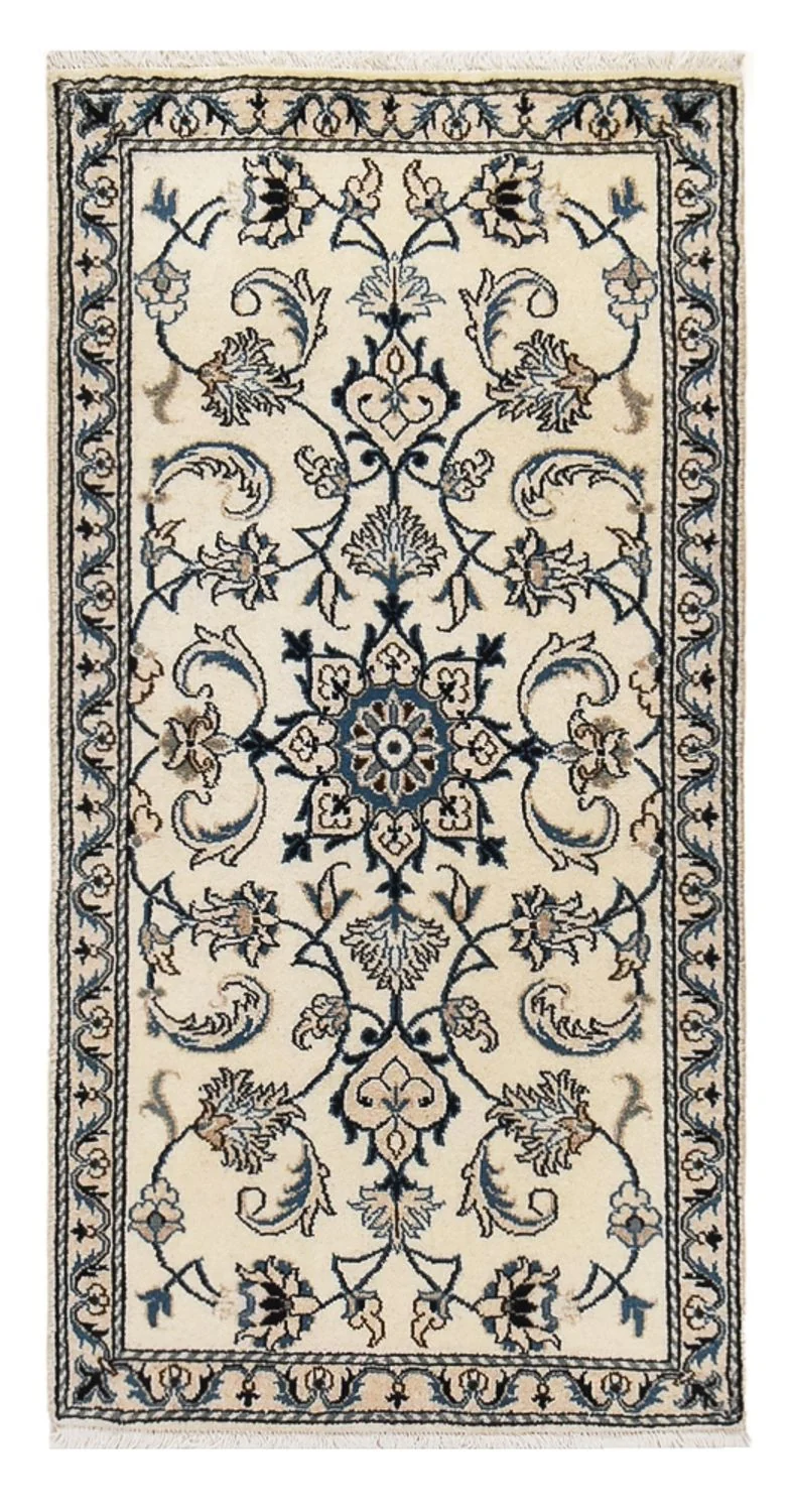 Nain - 12La Teppich 69x137cm - Perserteppich - creme