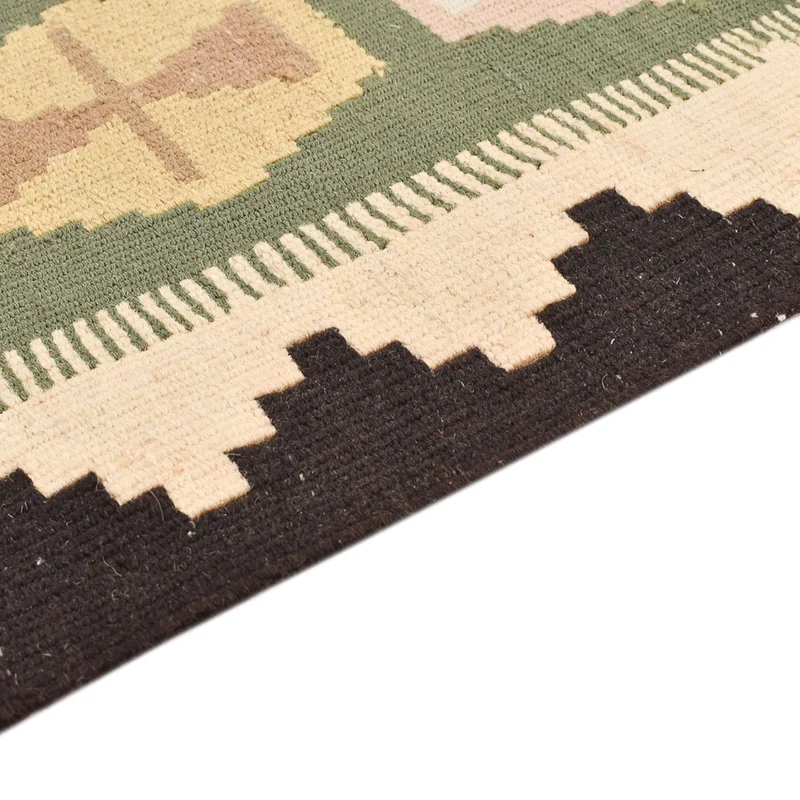 Kelim Fars Teppich 108x147cm - mehrfarbig