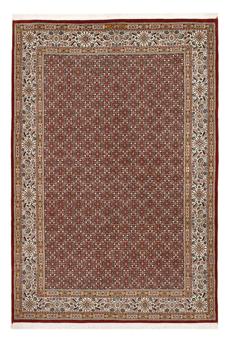 Moud Teppich 195x295cm - Perserteppich - rost