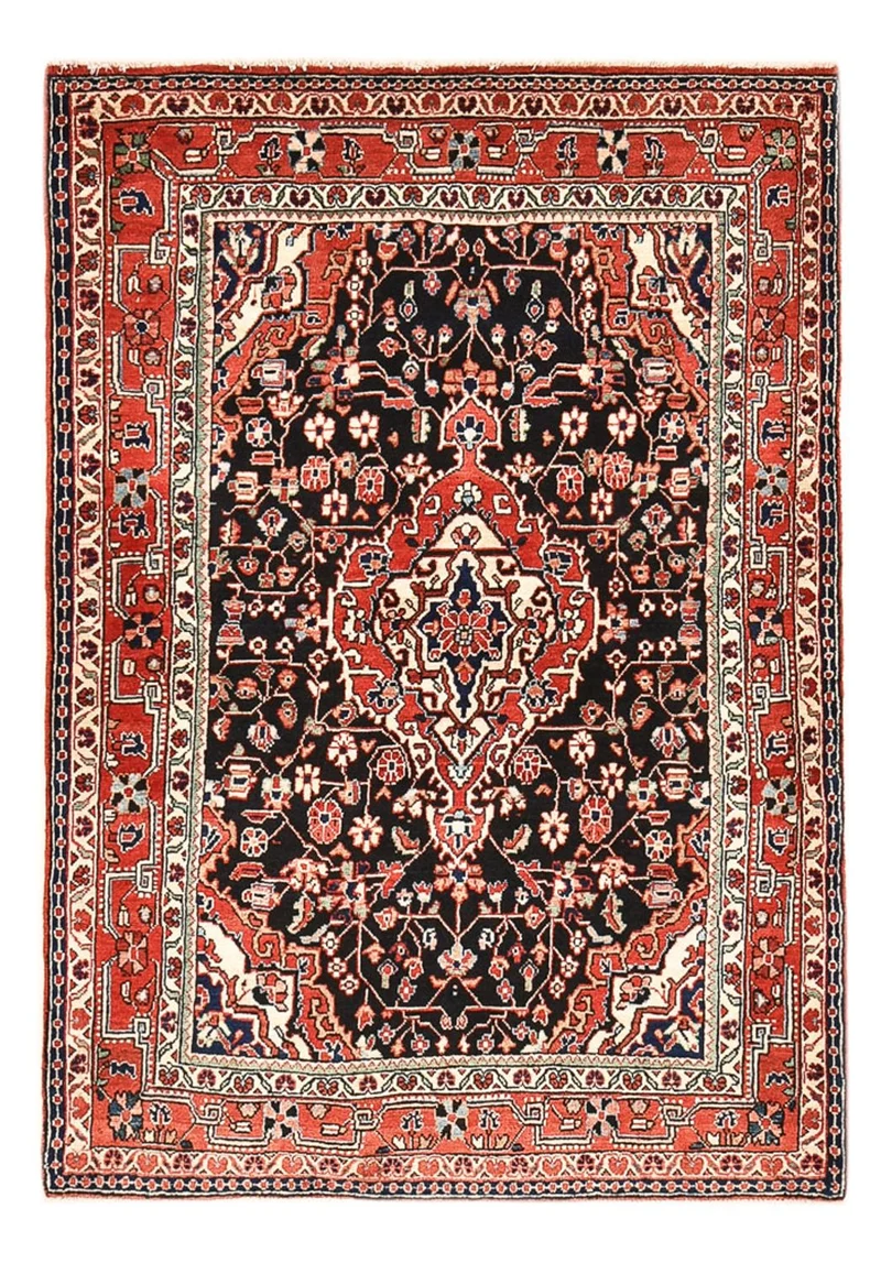 Jozan Teppich 111x160cm - Perserteppich - dunkelblau