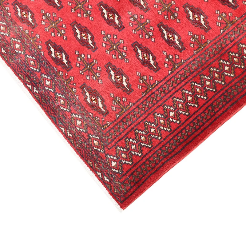 Turkaman Teppich 110x138cm - Orientteppich - rot
