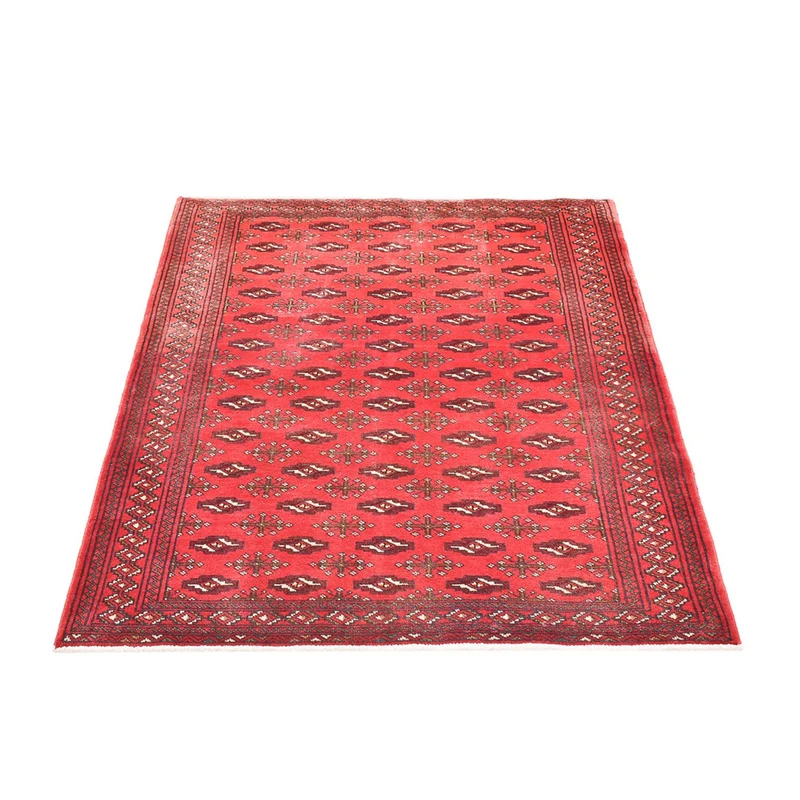Turkaman Teppich 110x138cm - Orientteppich - rot