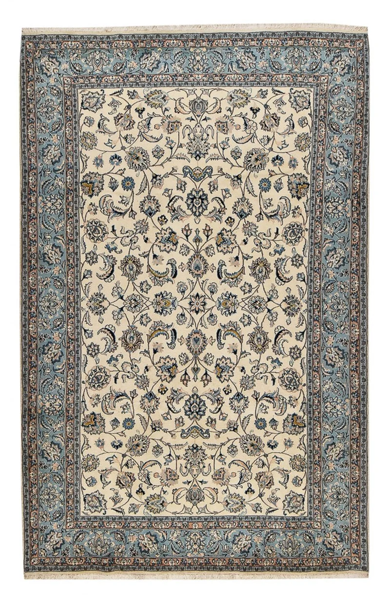 Keshan Teppich 193x307cm - Perserteppich - sand