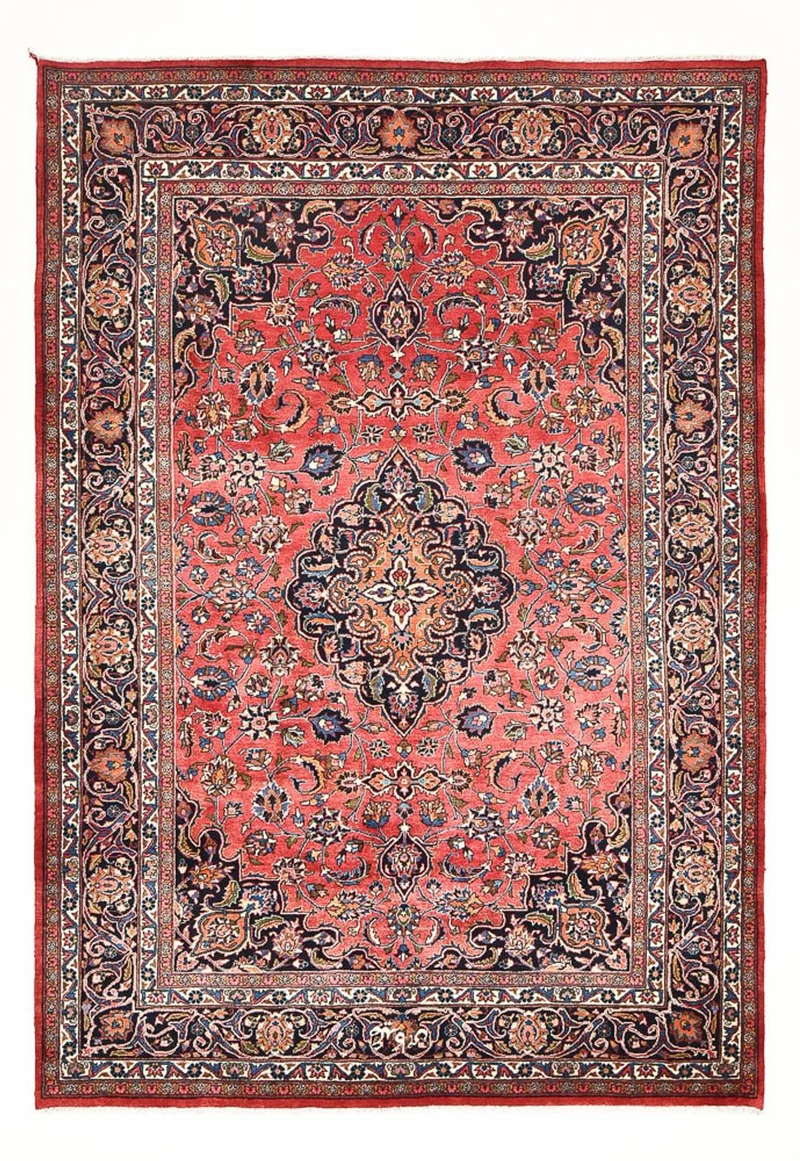 Maschad Teppich 203x296cm - Perserteppich - rot