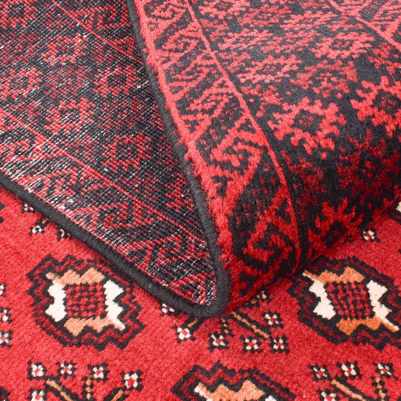 Hamadan Teppich 102x178cm - Perserteppich - rot