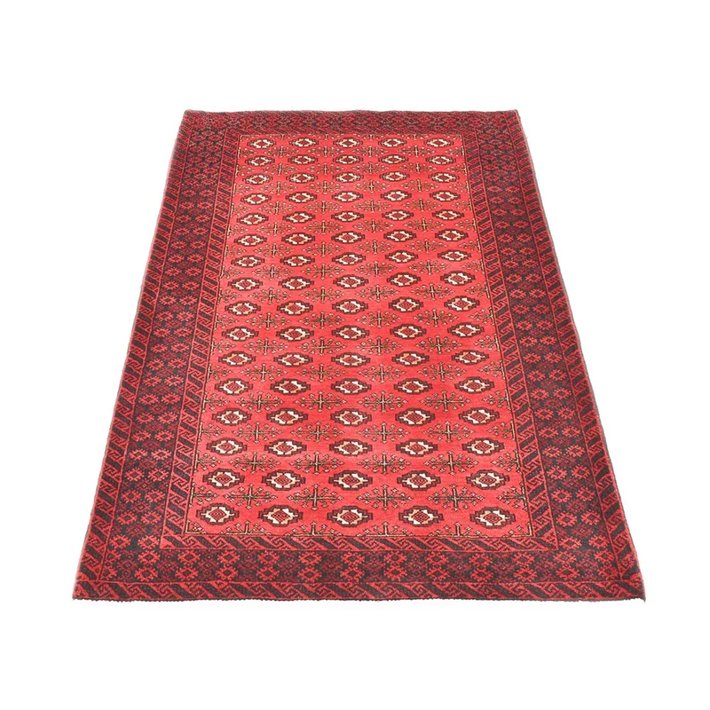 Hamadan Teppich 102x178cm - Perserteppich - rot