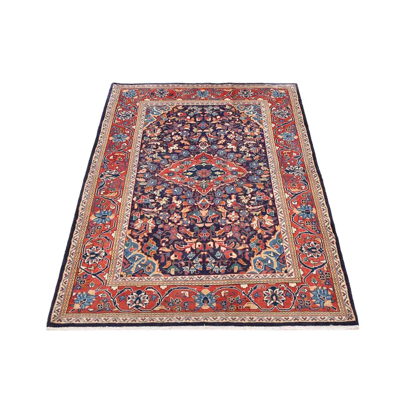 Hamadan Teppich 110x170cm - Perserteppich - dunkelblau