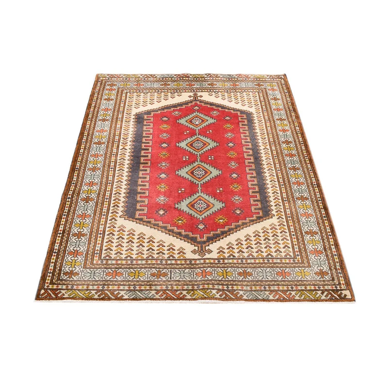 Perserteppich - Nomadic - 135 x 174 cm - mehrfarbig