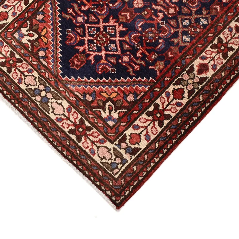 Hamadan Teppich 88x419cm - Perserteppich - bordeauxrot