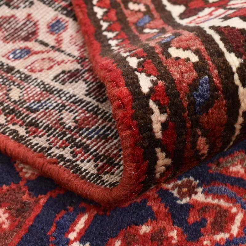 Hamadan Teppich 88x419cm - Perserteppich - bordeauxrot