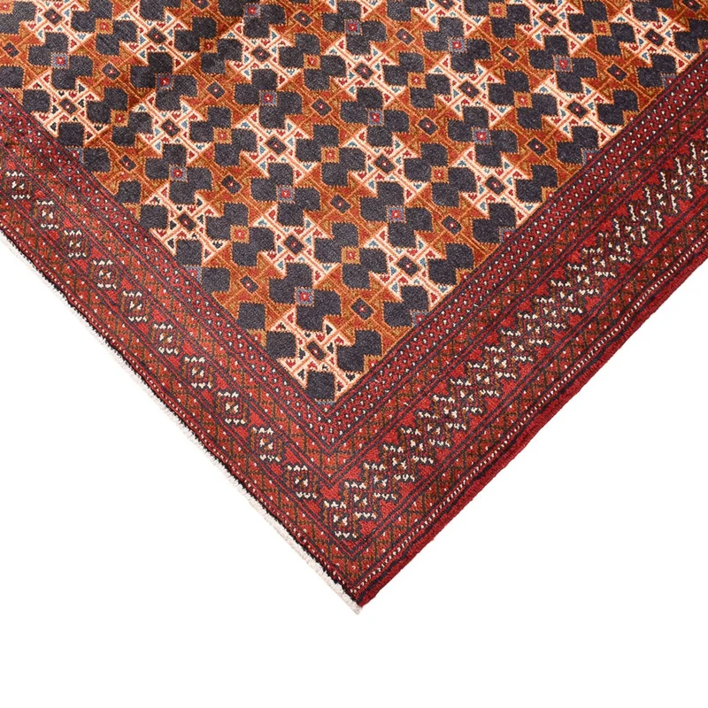 Turkaman Teppich 123x177cm - Orientteppich - rot