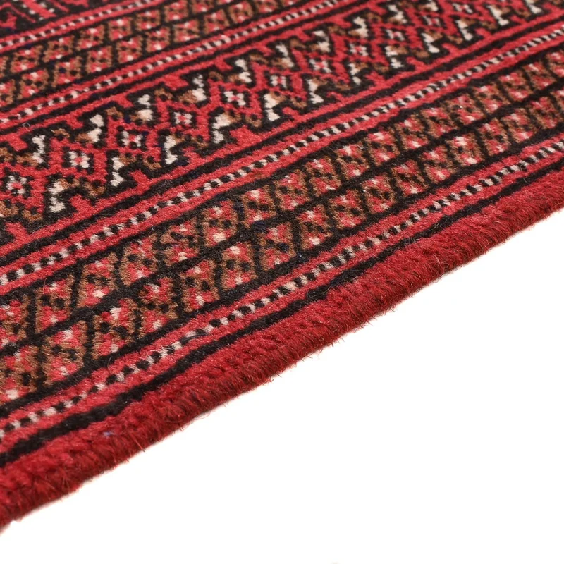 Turkaman Teppich 129x190cm - Orientteppich - rot
