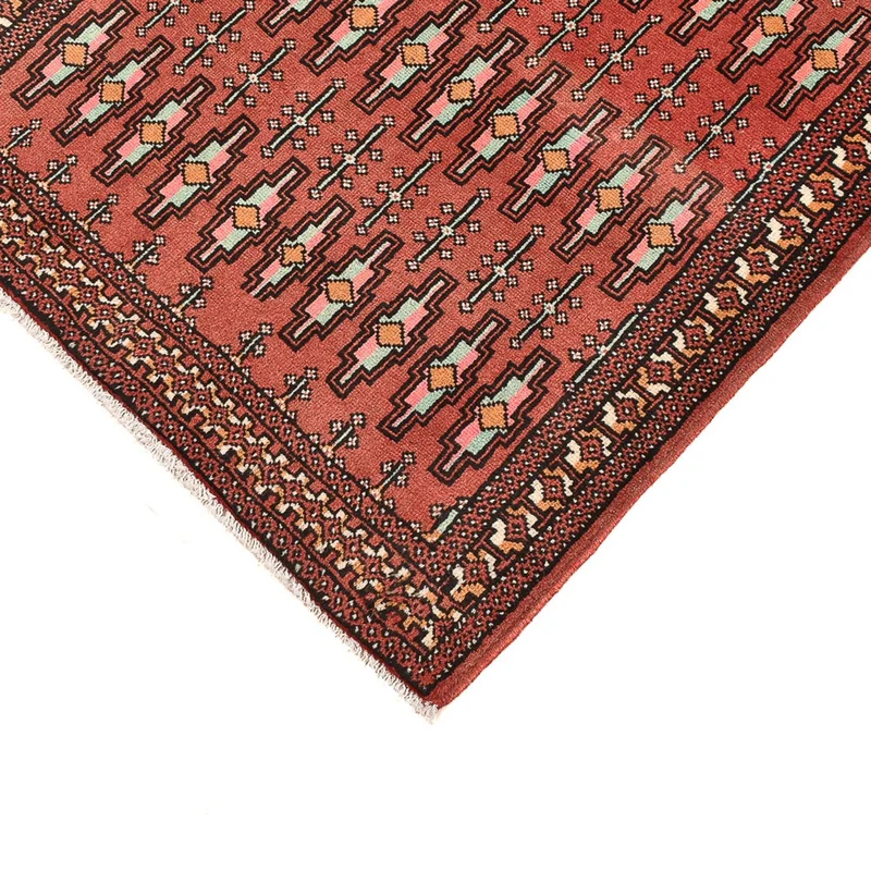 Turkaman Teppich 73x127cm - Orientteppich - rot