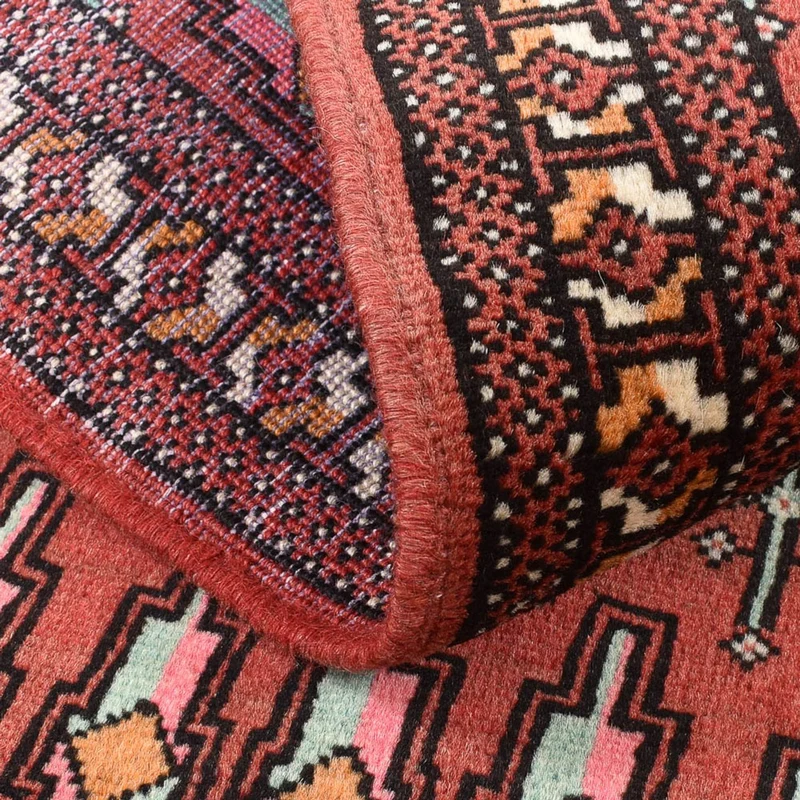 Turkaman Teppich 73x127cm - Orientteppich - rot