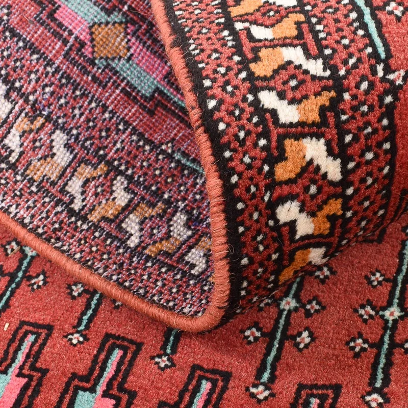 Turkaman Teppich 71x129cm - Orientteppich - rot
