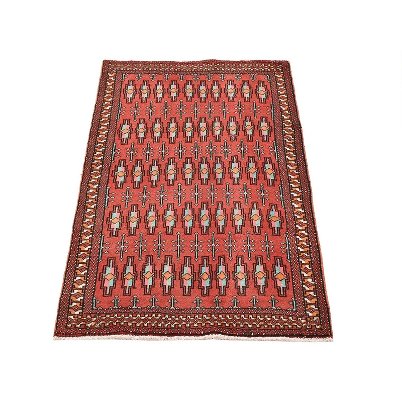 Turkaman Teppich 71x129cm - Orientteppich - rot