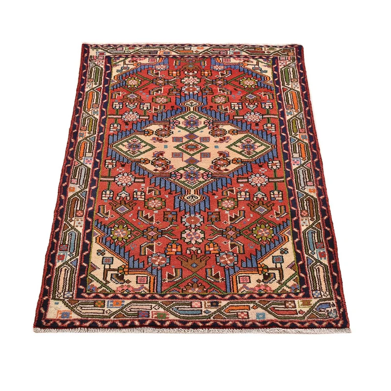 Perserteppich - Nomadic - 81 x 134 cm - rot