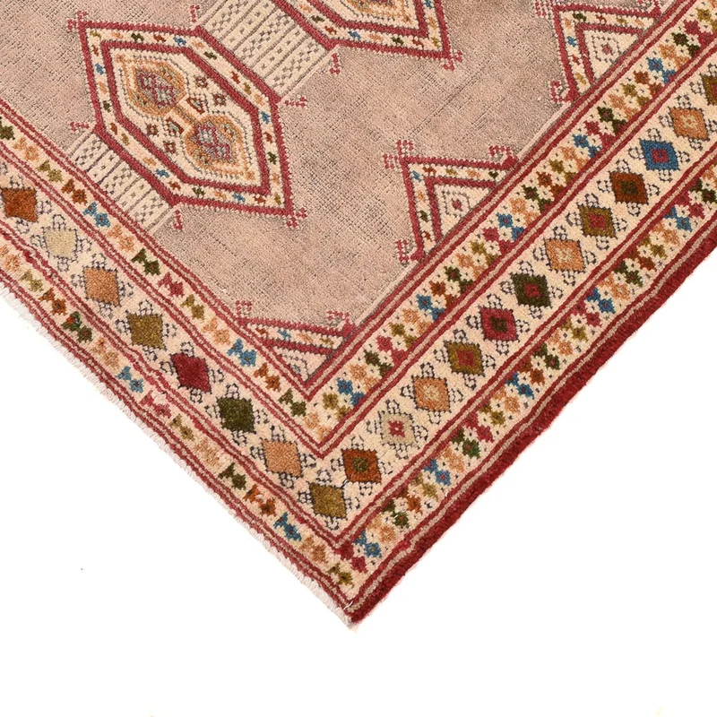 Turkaman Teppich - 64 x 78 cm - rosa