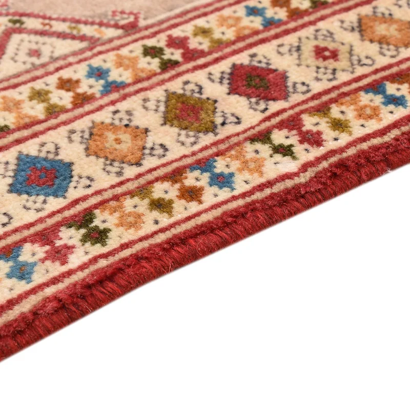 Turkaman Teppich - 64 x 78 cm - rosa