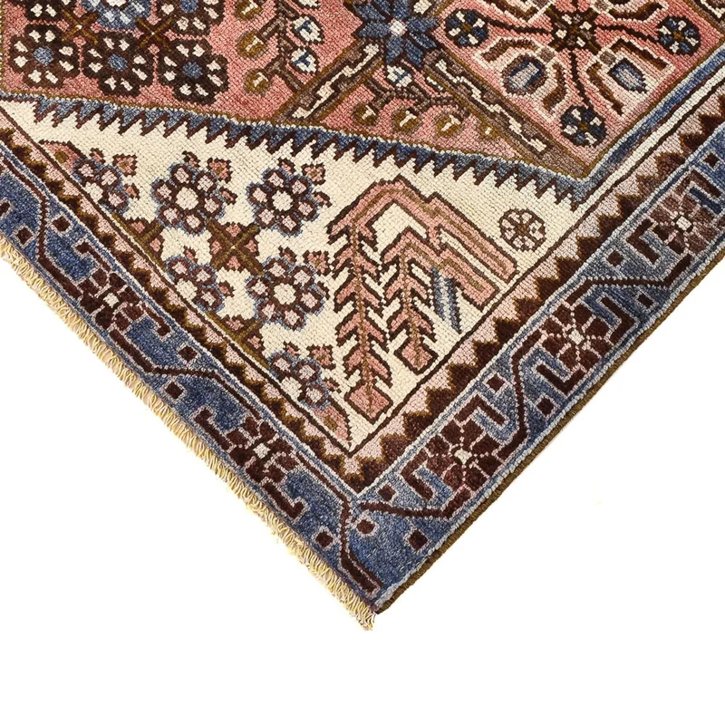 Hamadan Teppich 112x155cm - Perserteppich - mehrfarbig