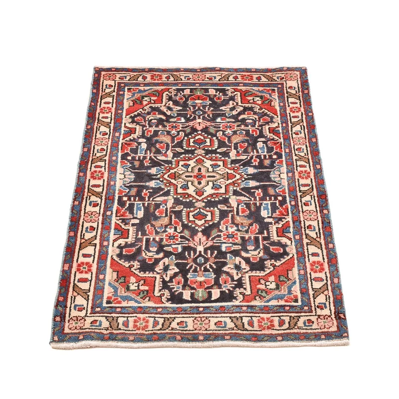 Perserteppich - Nomadic - 65 x 96 cm - dunkelblau