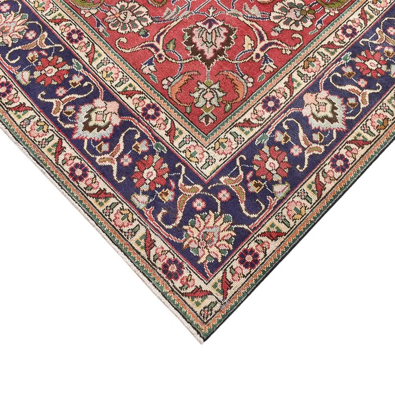 Täbriz Teppich 193x296cm - Perserteppich - rot