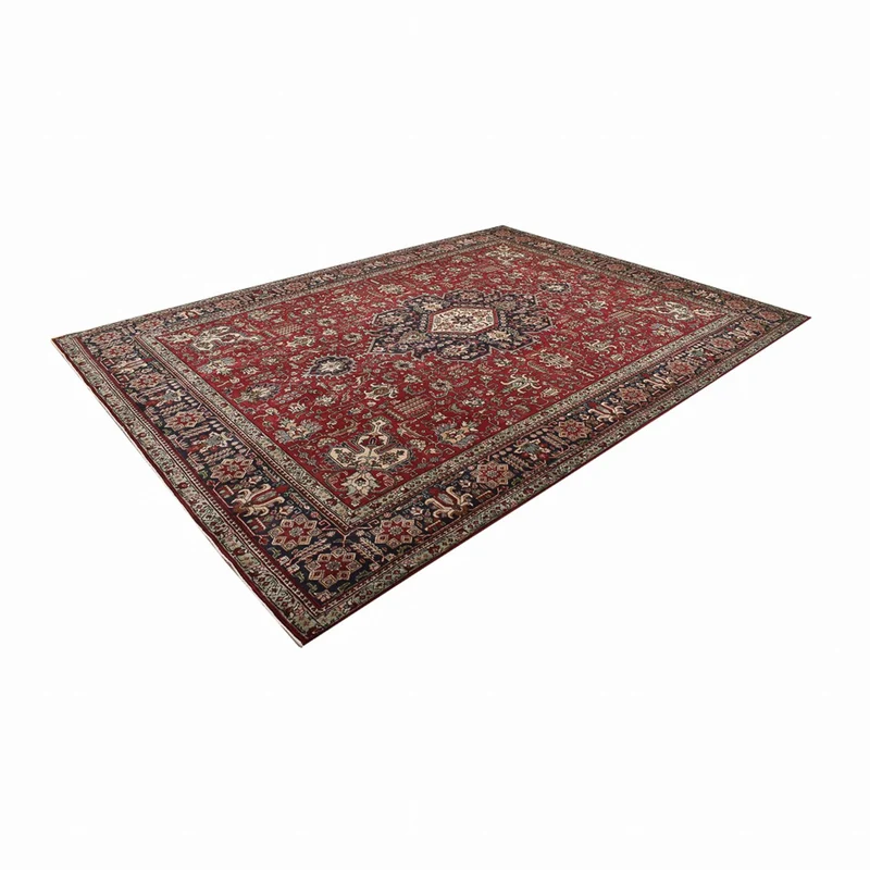 Täbriz Teppich 297x405cm - Perserteppich - rot
