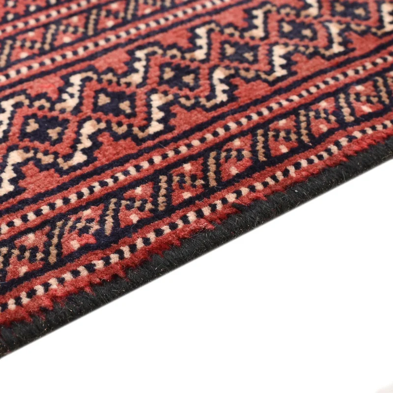 Turkaman Teppich 99x132cm - Orientteppich - rot