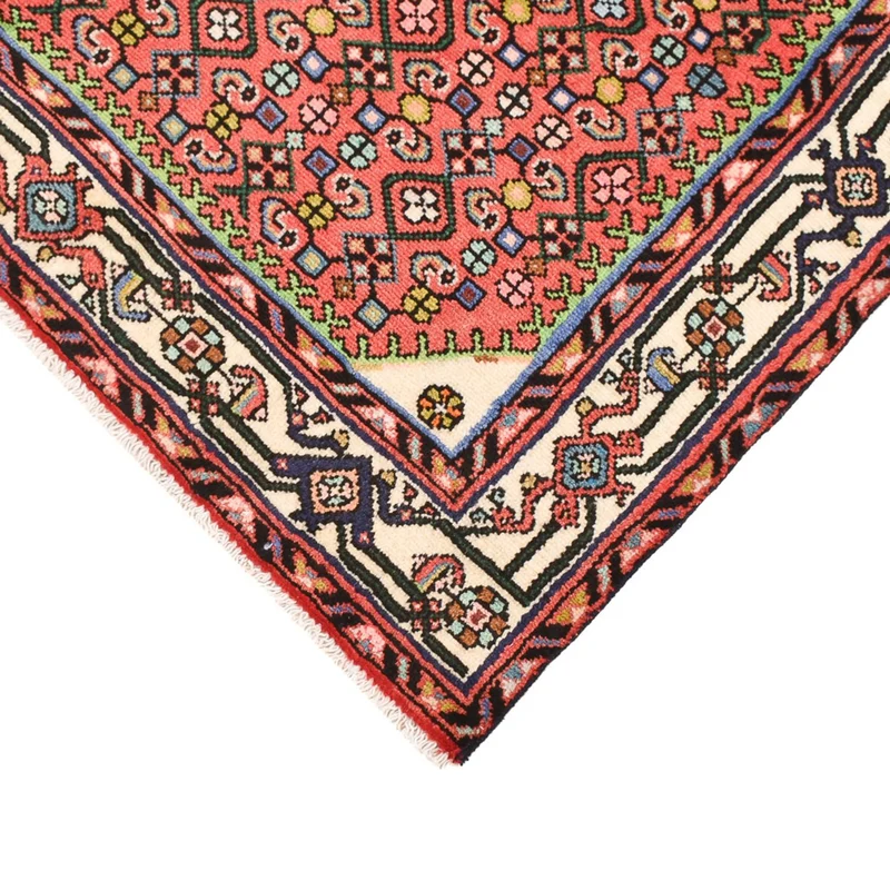 Perserteppich - Nomadic - 91 x 132 cm - rot