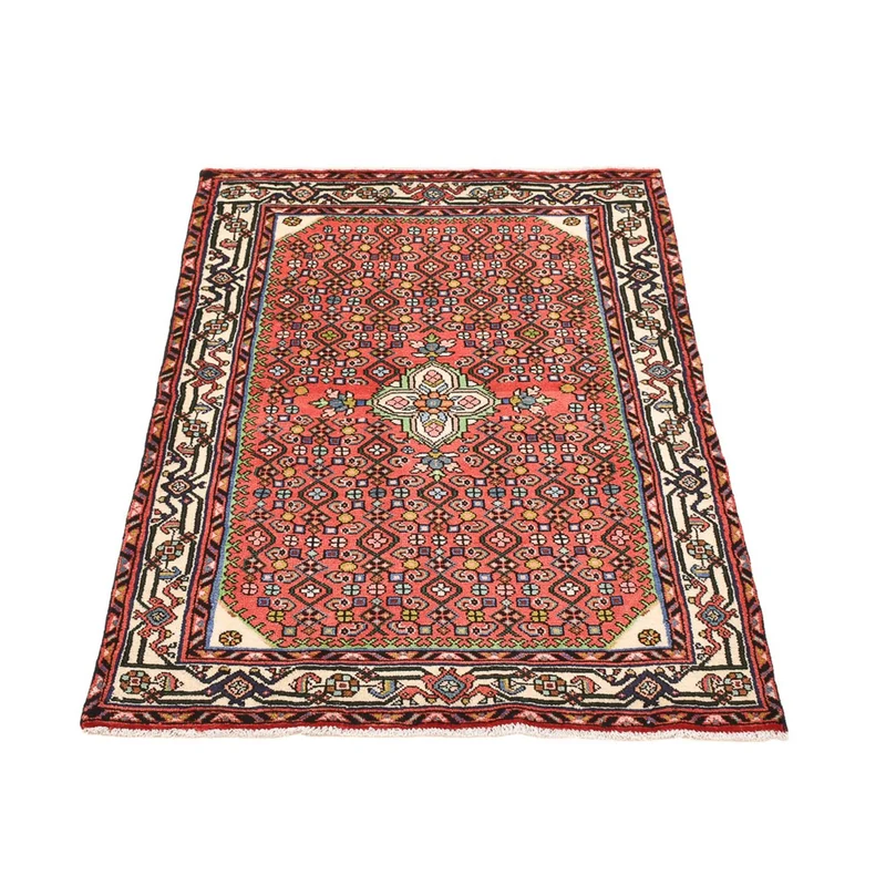 Perserteppich - Nomadic - 91 x 132 cm - rot