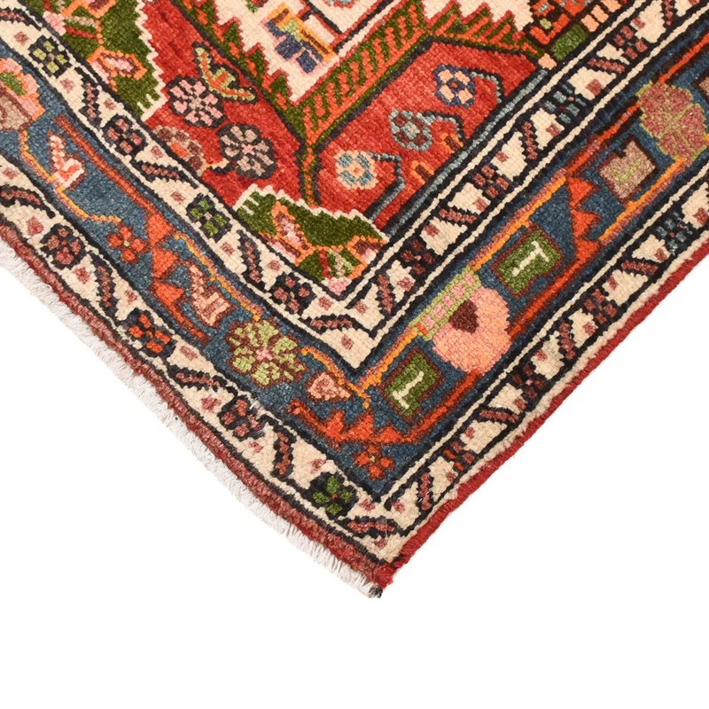 Perserteppich - Nomadic - 90 x 118 cm - mehrfarbig
