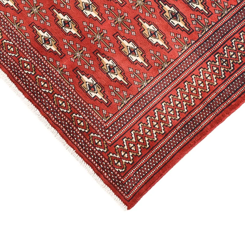 Turkaman Teppich 95x133cm - Orientteppich - rot