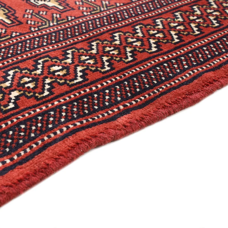 Turkaman Teppich 95x133cm - Orientteppich - rot