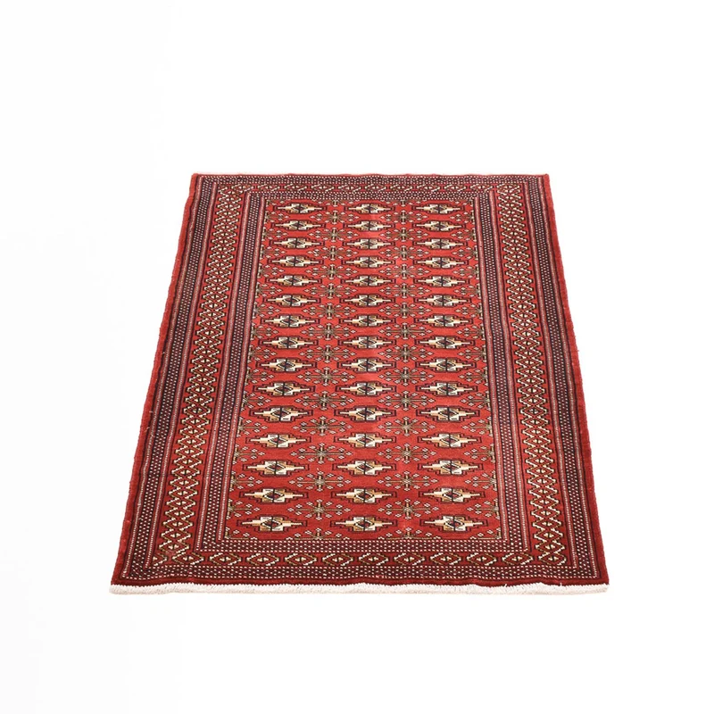 Turkaman Teppich 95x133cm - Orientteppich - rot