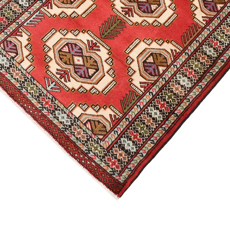 Turkaman Teppich 85x283cm - Orientteppich - rot