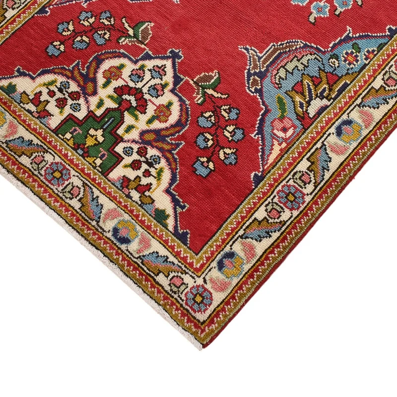 Täbriz Teppich 85x341cm - Perserteppich - rot