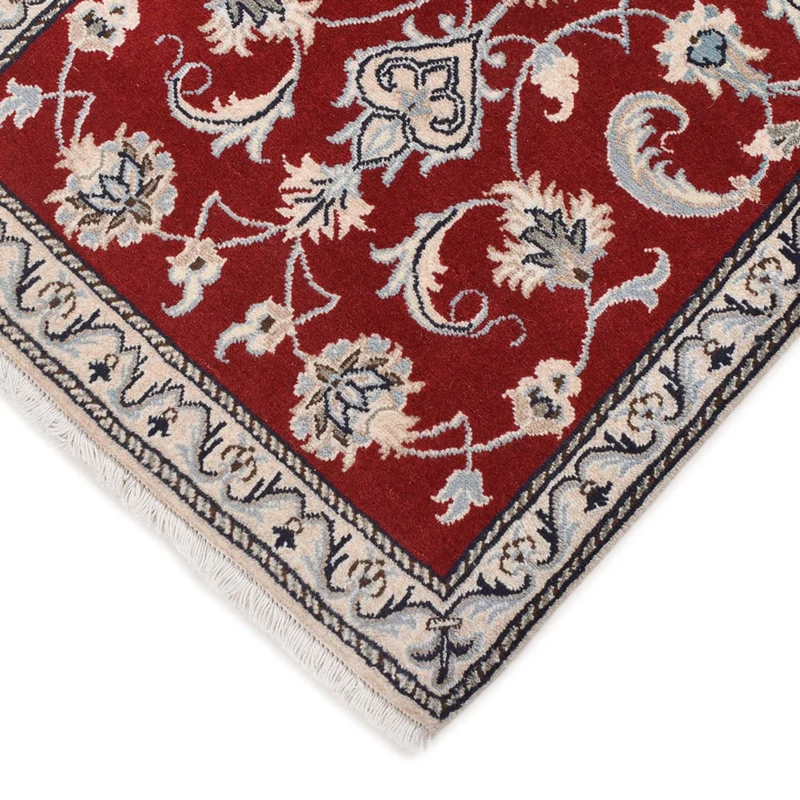 Nain - 12La Teppich 69x139cm - Perserteppich - rot