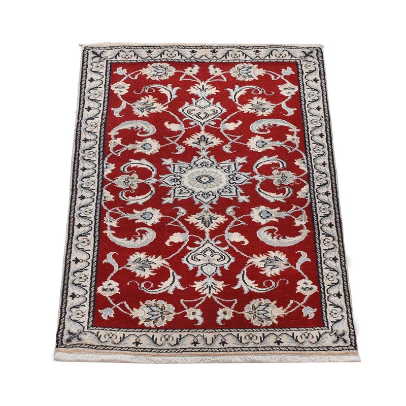 Nain - 12La Teppich 69x139cm - Perserteppich - rot